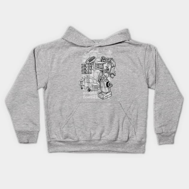 TacoBot Kids Hoodie by BrotherhoodOfHermanos